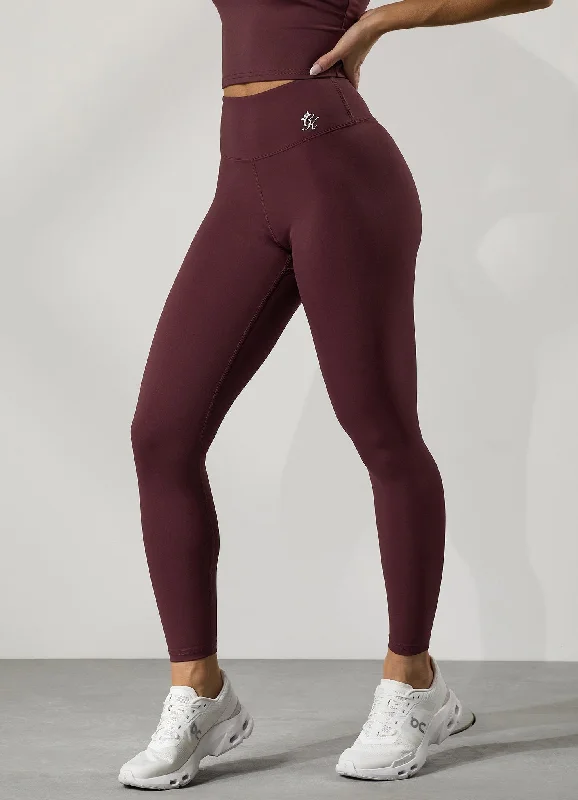 Modern Chic Gym King 365 Legging - Burgundy