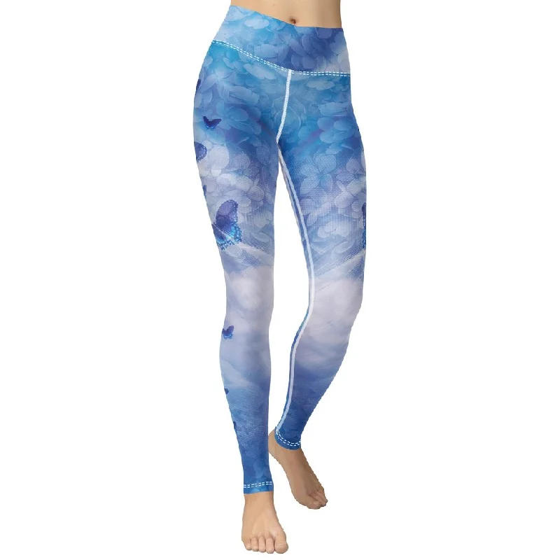 Spring Fashion Butterfly Dream Yoga Leggings