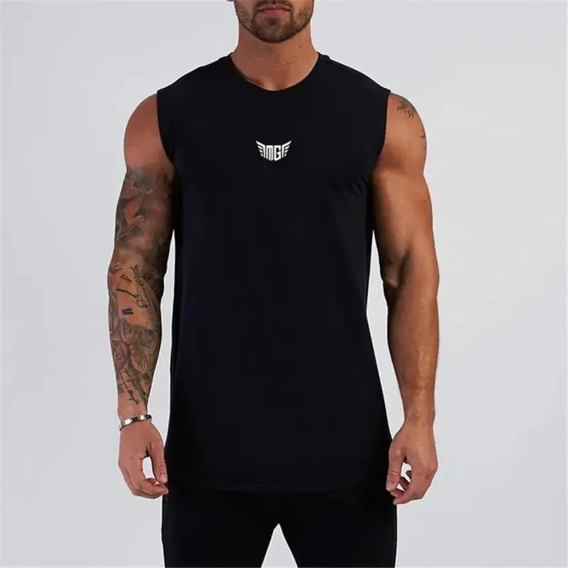 Fresh And Natural Men's Compression Gym Tank Top - Lightweight, Breathable, & Stylish Design