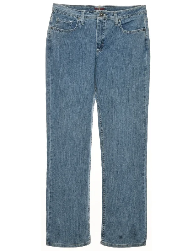 Versatile Comfort Straight Leg Wrangler Jeans - W32 L32