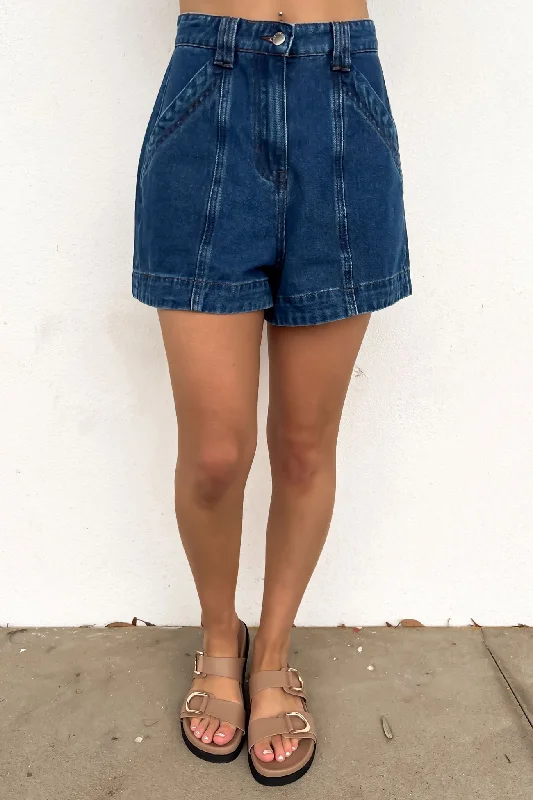 Playful Style Silas Denim Short Indigo