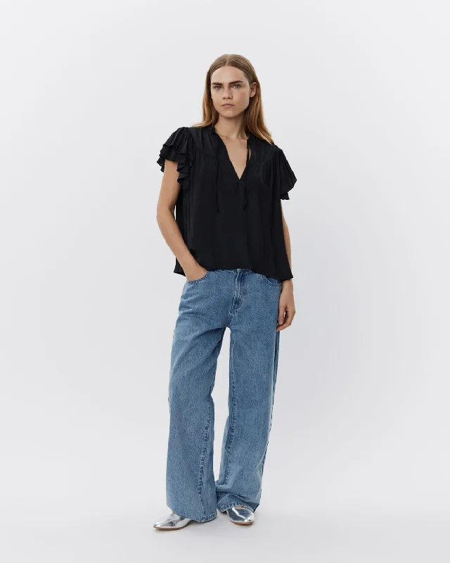 Casual Style IZASW JEANS - Light denim blue