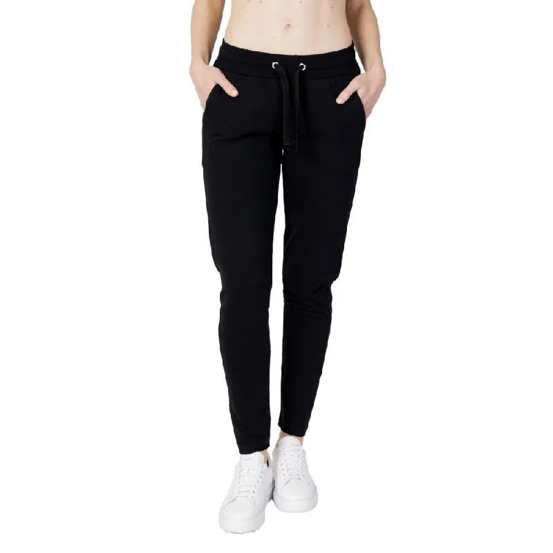 Elegant And Casual Blauer  Cotton Jeans & Women's Pant