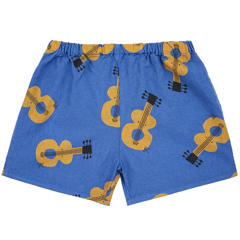 Party Wear Acoustic Guitar AOP Woven Baby Shorts by Bobo Choses - Last One In Stock - 6 Months Party Wear Acoustic Guitar AOP Woven Baby Shorts by Bobo Choses - Last One In Stock - 6 Months