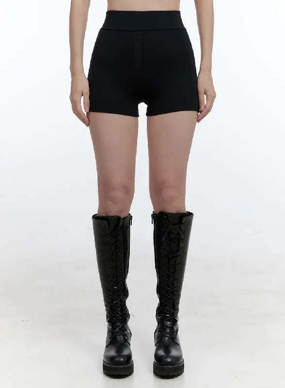 Stylish Wear Basic High Waisted Shorts CG414
