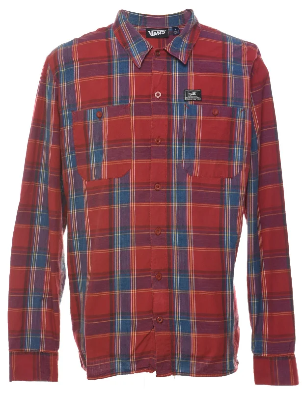 Chic Outfits Vans Checked Multi-Colour Shirt - L