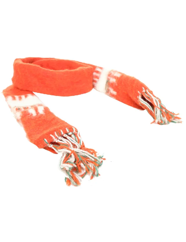 Fashionable Items Red Winter Scarf - XS