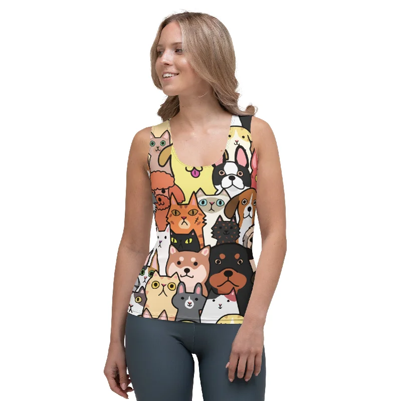 Creative Prints Cuteness Overload Tank Top