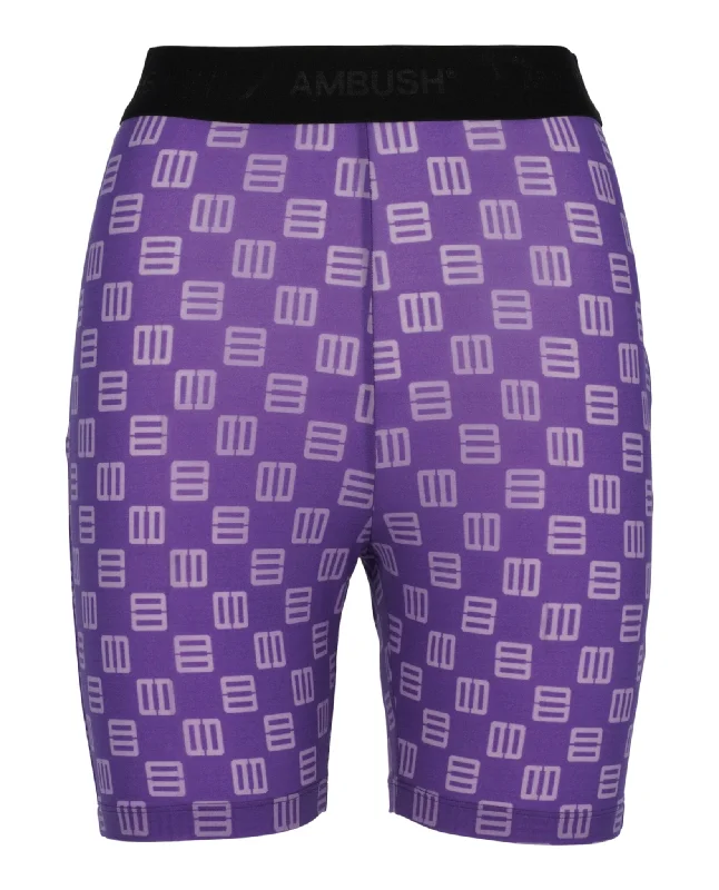 Easy Fashion Monogram Knee-Length Shorts
