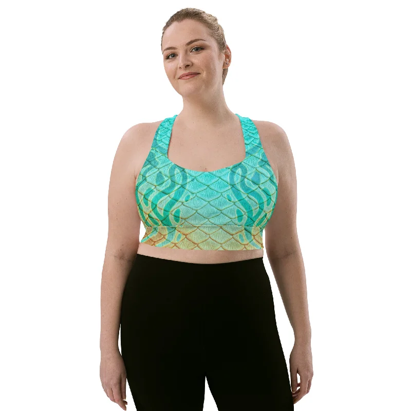 Elegant Style Oasis Longline sports bra