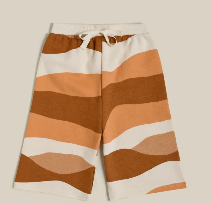 Minimal Classic Organic Zoo Wide Leg Rolling Hills - Sand Dunes