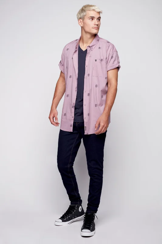 Floral Prints IDOL - Basic 5 Pockets Skinny  Jean - Blue/Black Rinse Wash