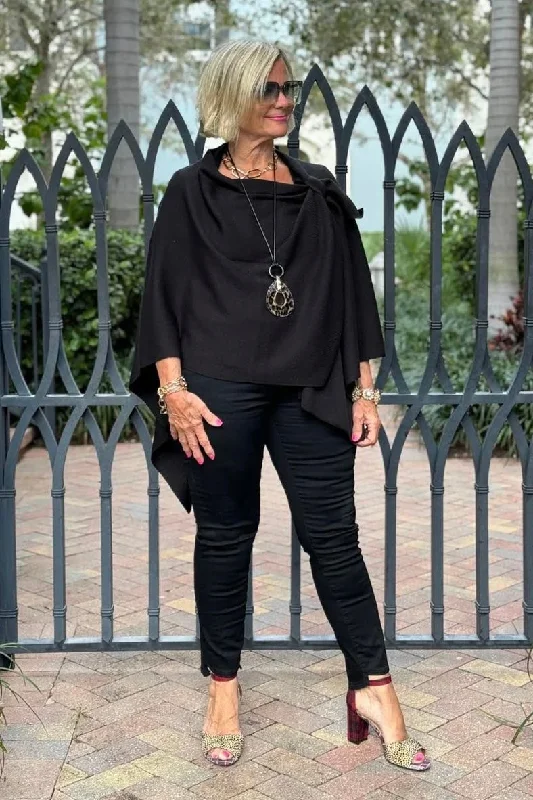 Exquisite Tailoring ETHYL BLACK THE END GAME PANT