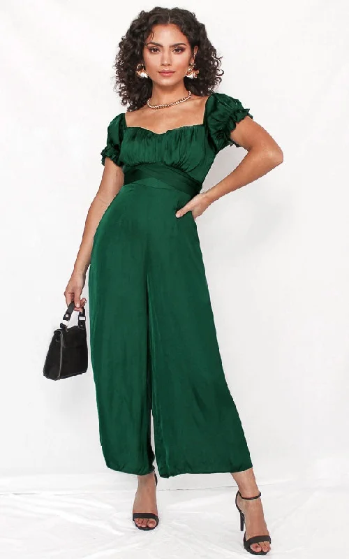 Personal Design Jolene Jumpsuit - Emerald