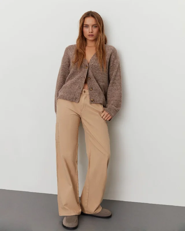Luxury Classic AMYSW TROUSERS - Beige