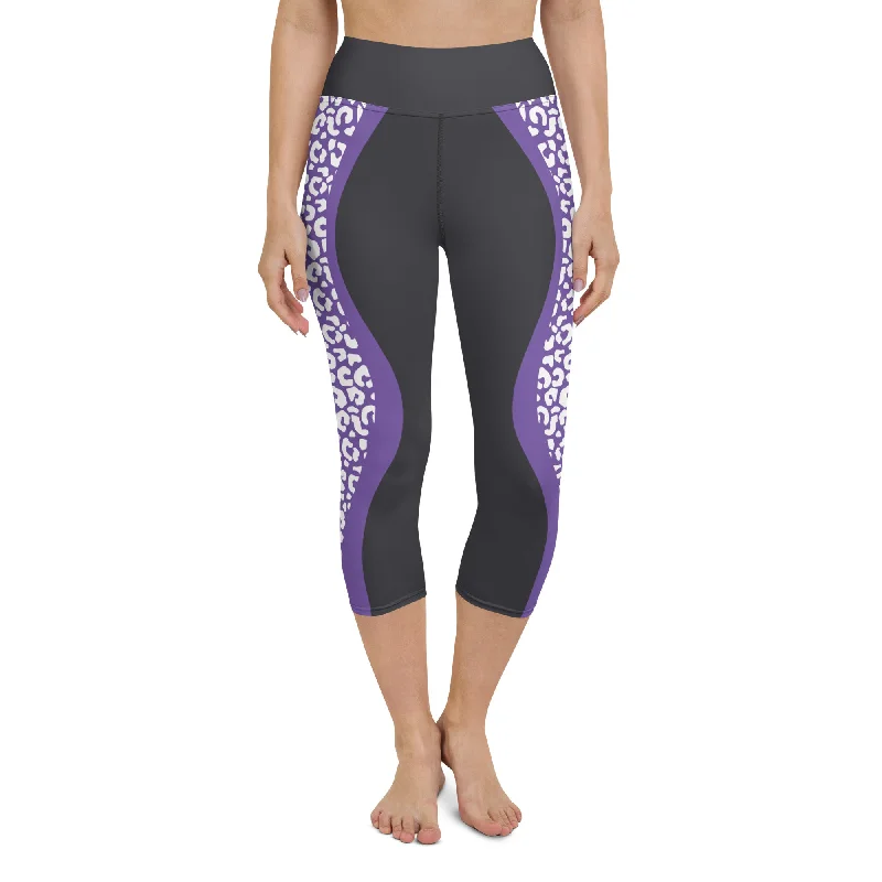 Elegant And Simple Curve Yoga Capris