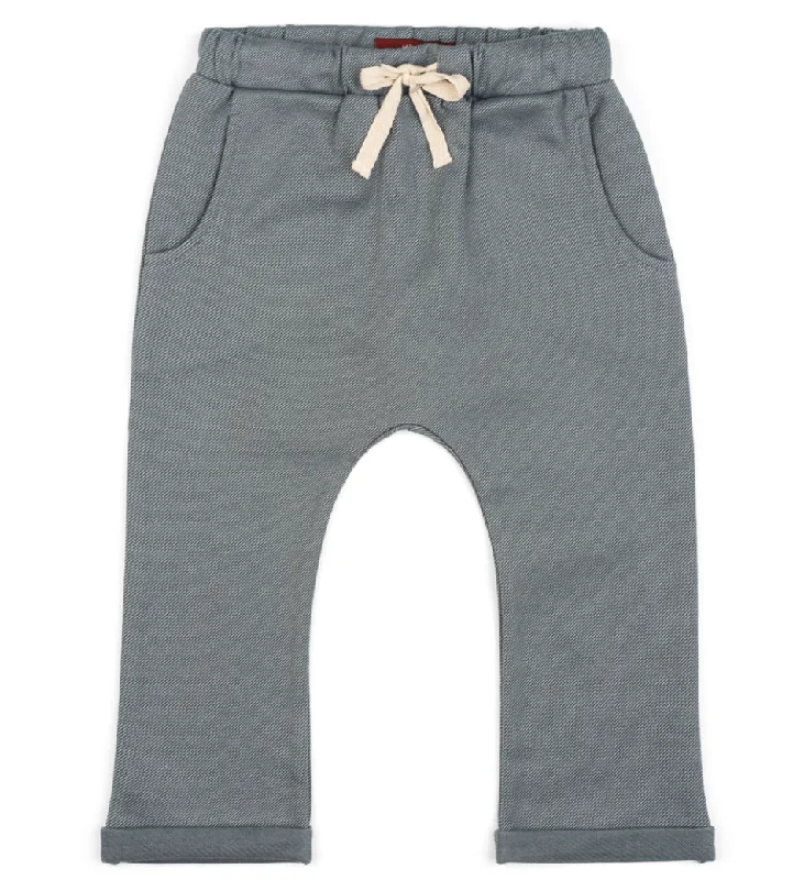 Relaxed And Casual Milkbarn 22001 Jogger Pants in Denim