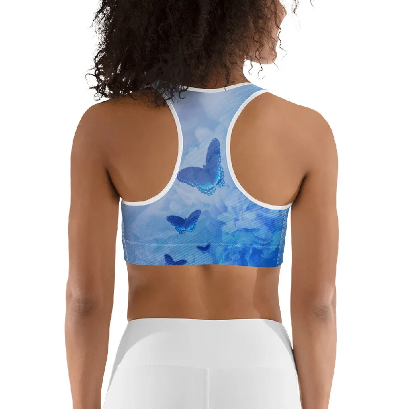 Warm Atmosphere Butterfly Dream Sports Bra