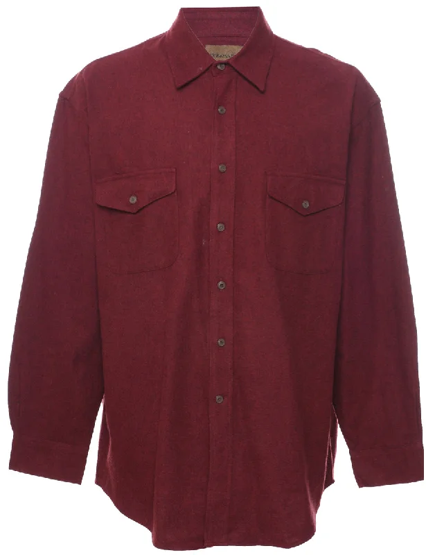 Effortless Comfort St John's Bay Flannel Shirt - L