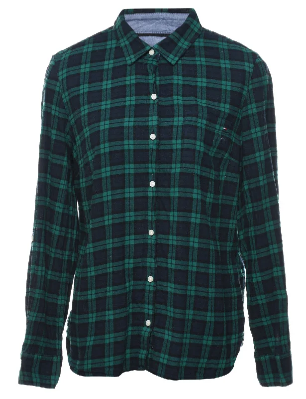 Relaxed Chic Tommy Hilfiger Checked Shirt - M