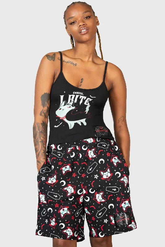 Retro Prints Lil Vampurr Long Shorts