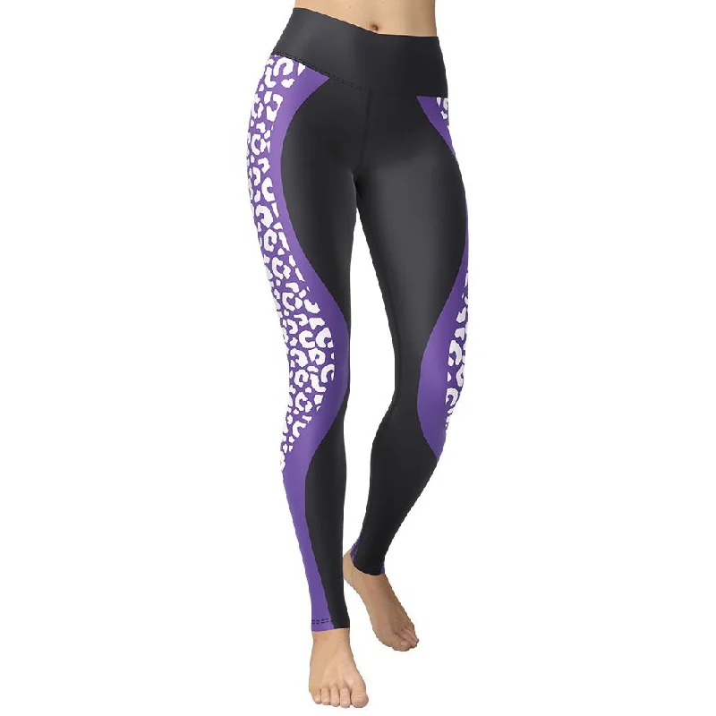 Slightly Flared Design Curve Yoga Leggings