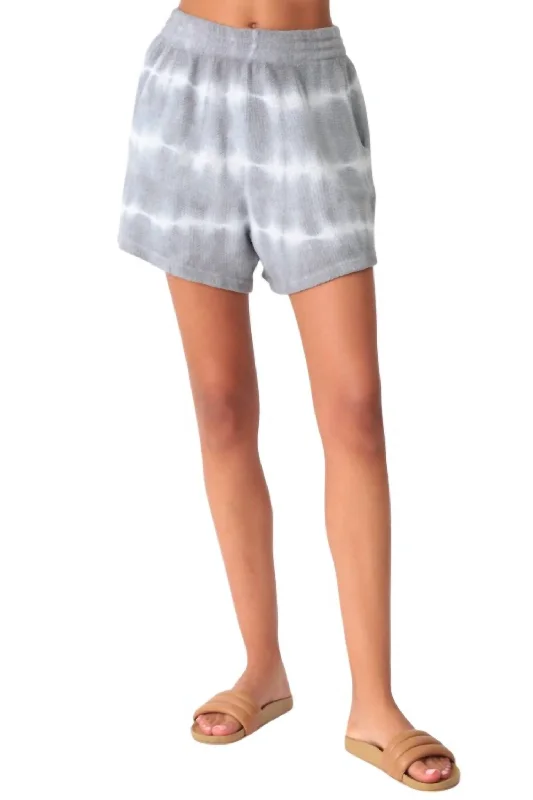 Slightly Flared Design Cozy Cami Short In Storm