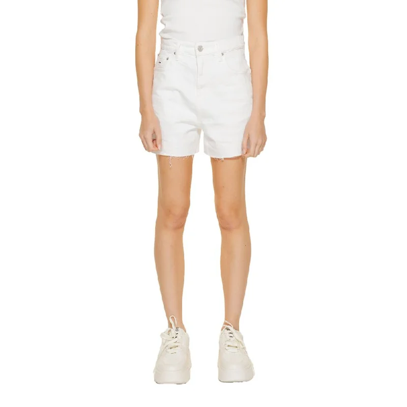 Classic Style Tommy Hilfiger Jeans  Cotton Rigenerato Women's Short