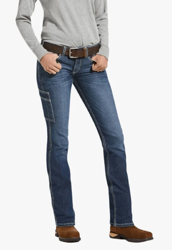 Noble And Elegant Ariat Womens Rebar Riveter Mid Rise Straight Jean