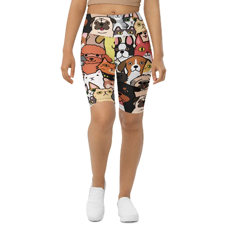 Personalized Outfit Cuteness Overload Biker Shorts