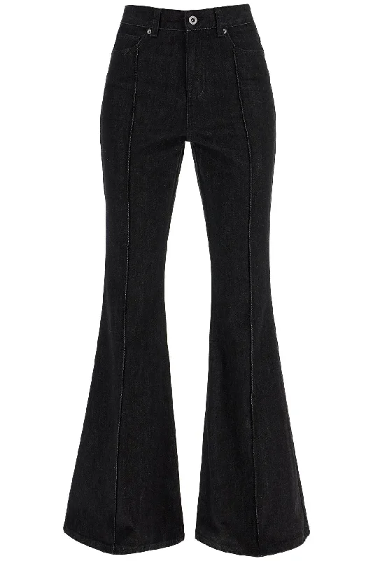 Versatile Items Self Portrait Women's High-Waisted Flare Jeans For