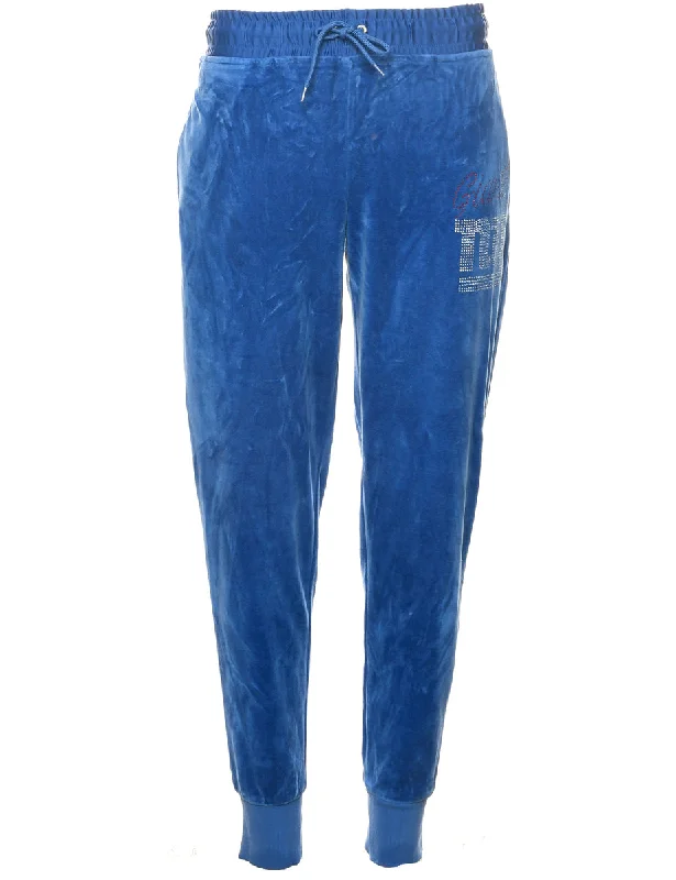 Easy-to-Wear Velvet NFL Jogging Bottoms - W32 L30