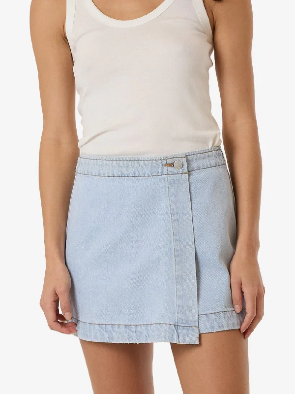 New Design Marley Wrap Skirt - Epoch Blue