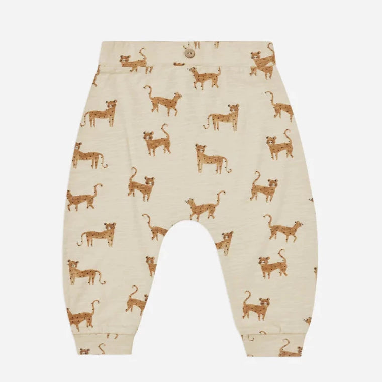 Beautiful Romance Rylee + Cru Kids Baby Unisex SLOUCH PANT - LEOPARD