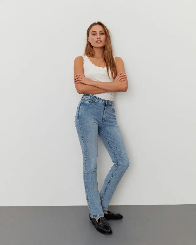 Elegant Outline GALINASW JEANS - Denim blue
