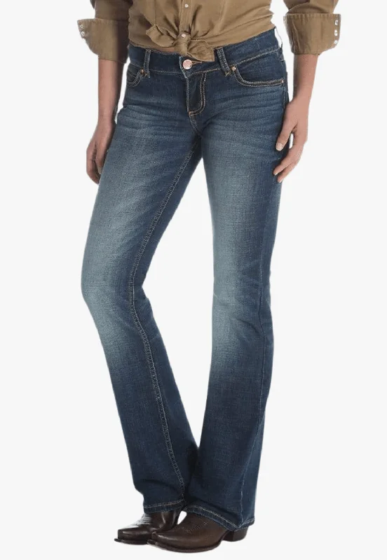 Romantic Data Wrangler Womens Mae Premium Patch Jeans