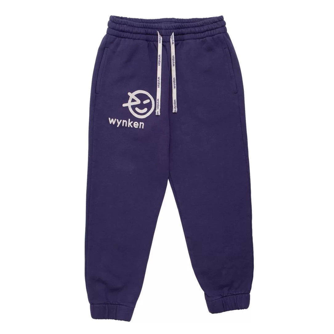 Casual And Versatile Wynken Kids Track Pant in Soft Navy