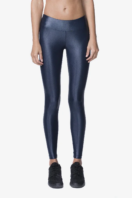 Bottom And Versatile LUSTROUS LEGGING - MIDNIGHT BLUE