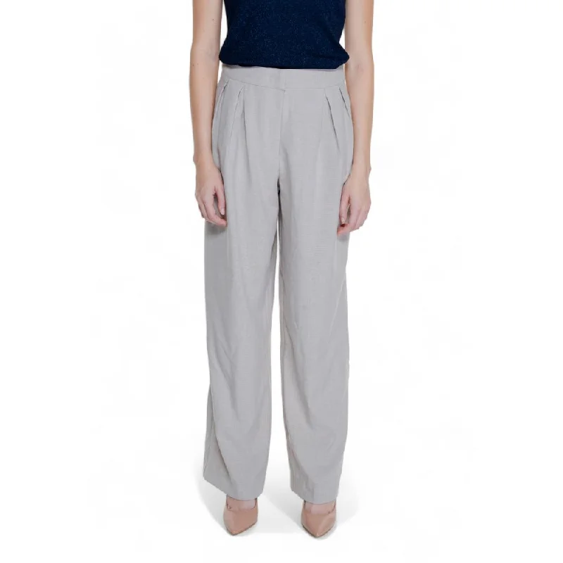 Celebrity Must-have Vila Clothes  Polyester Jeans & Women's Pant