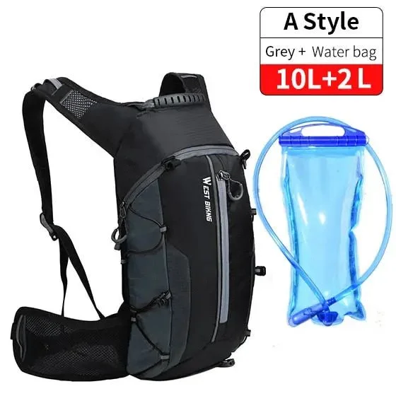 Gray and Water Bag
