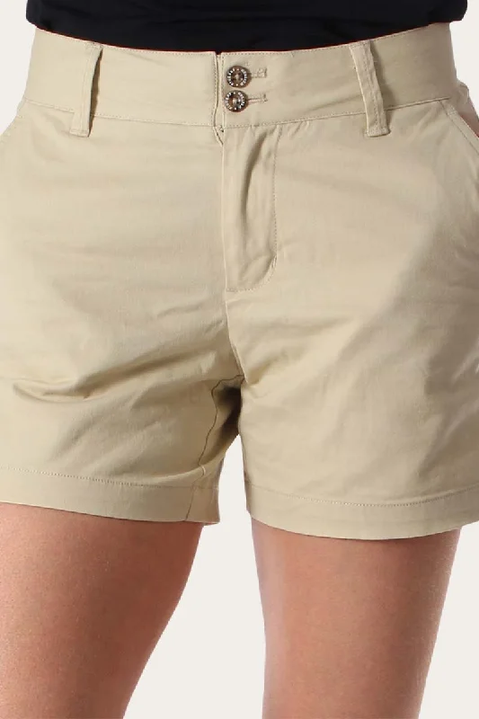Minimal Classic Alice Womens Chino Short Bone