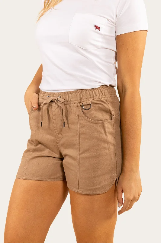 Fashion Classic Tora Womens Heavy Weight Ruggers - Tawny Brown