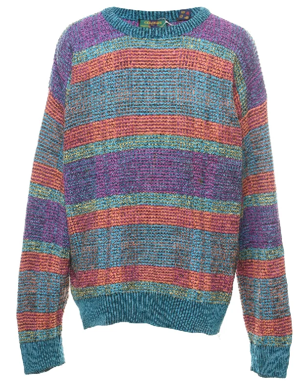 Urban Comfort Striped Jumper - M