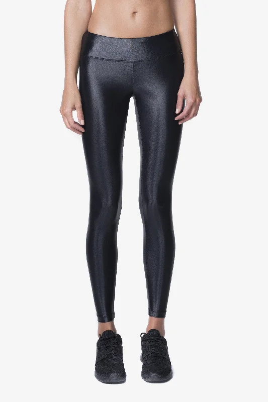 Comfortable Design LUSTROUS LEGGING - BLACK