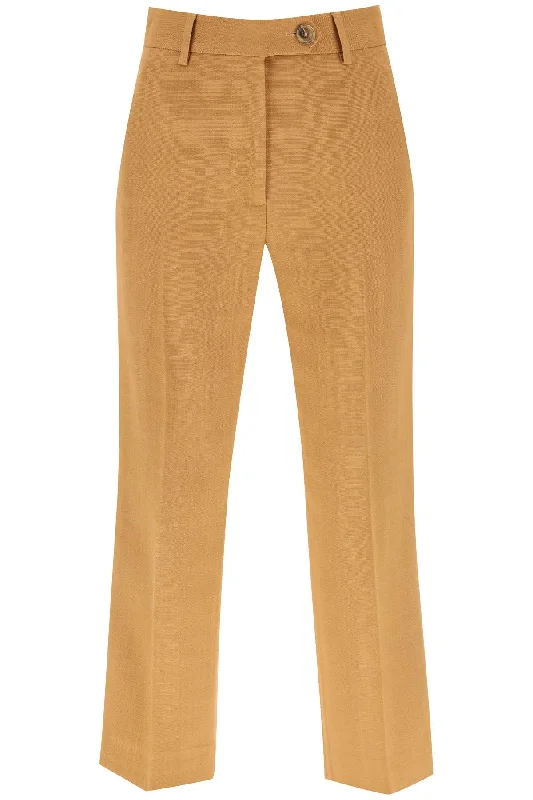 Elegant Tailoring Blaze Milano Women's Santana Peanut Nana Cropped Tailoring Pants