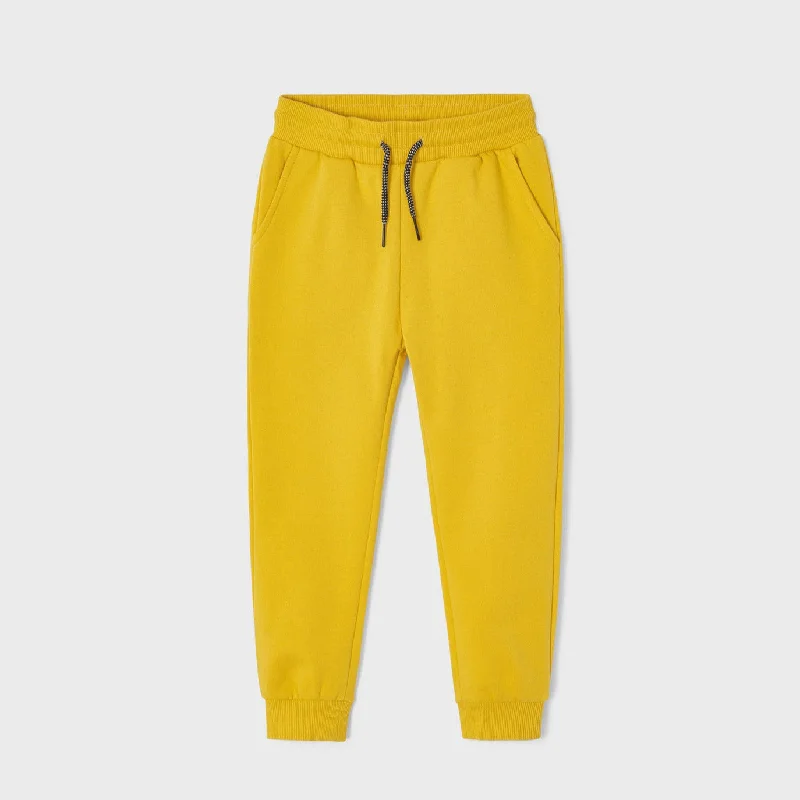 Outdoor Trend Mayoral 725-046 Kids Long Tracksuit Pants  - Yellow