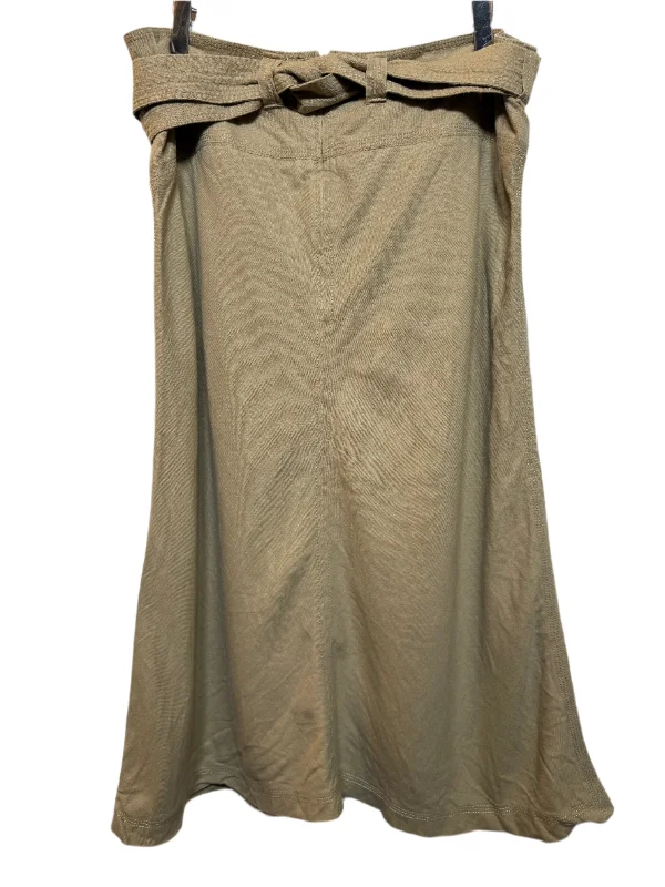 Everyday Style Women's Tan Skirt (Size XL)