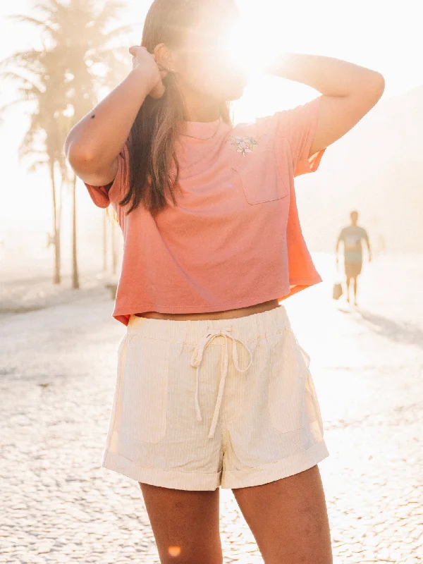 Fashion Must-have Sunday Strut Shorts - Melon