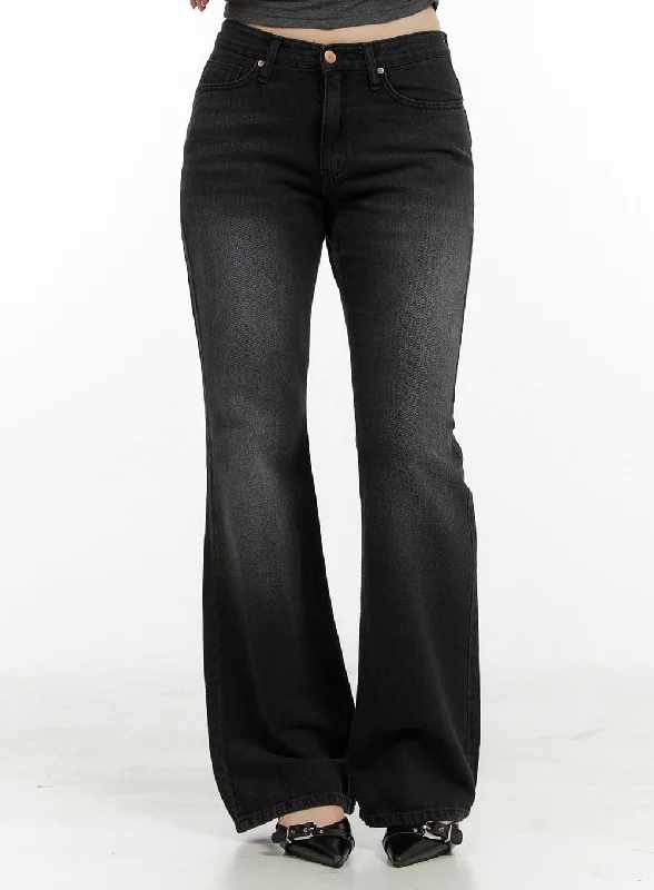 Spiritual Vitality Loose Fit Bootcut Jeans CL422