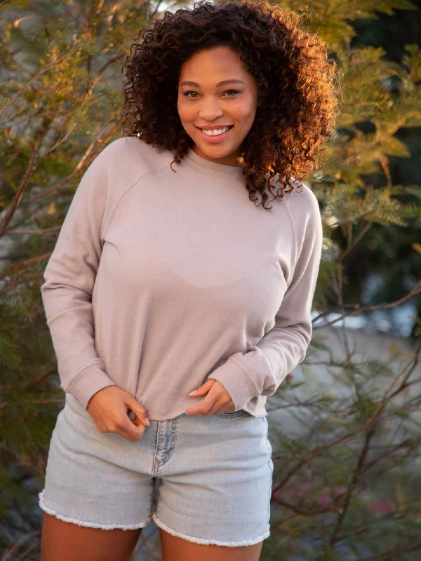 End Of The Year Lived in Lounge Crew Sweatshirt - Winter Orchid